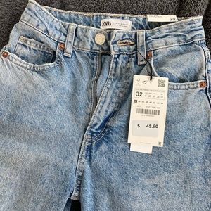 Zara mom fit high rise